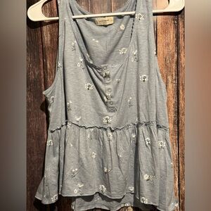 Lucky Brand Floral Sleeveless Top